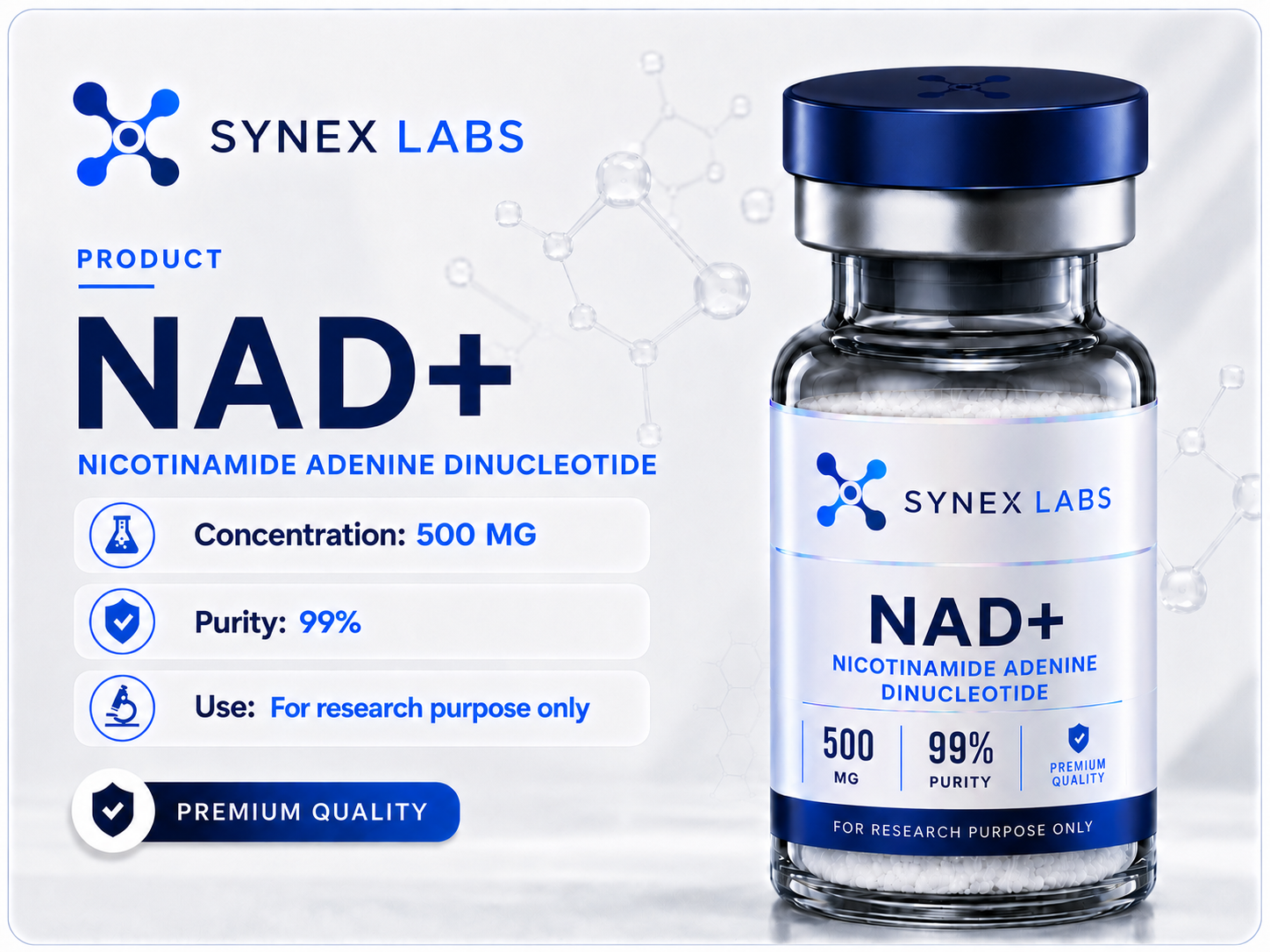 NAD+ – 500mg