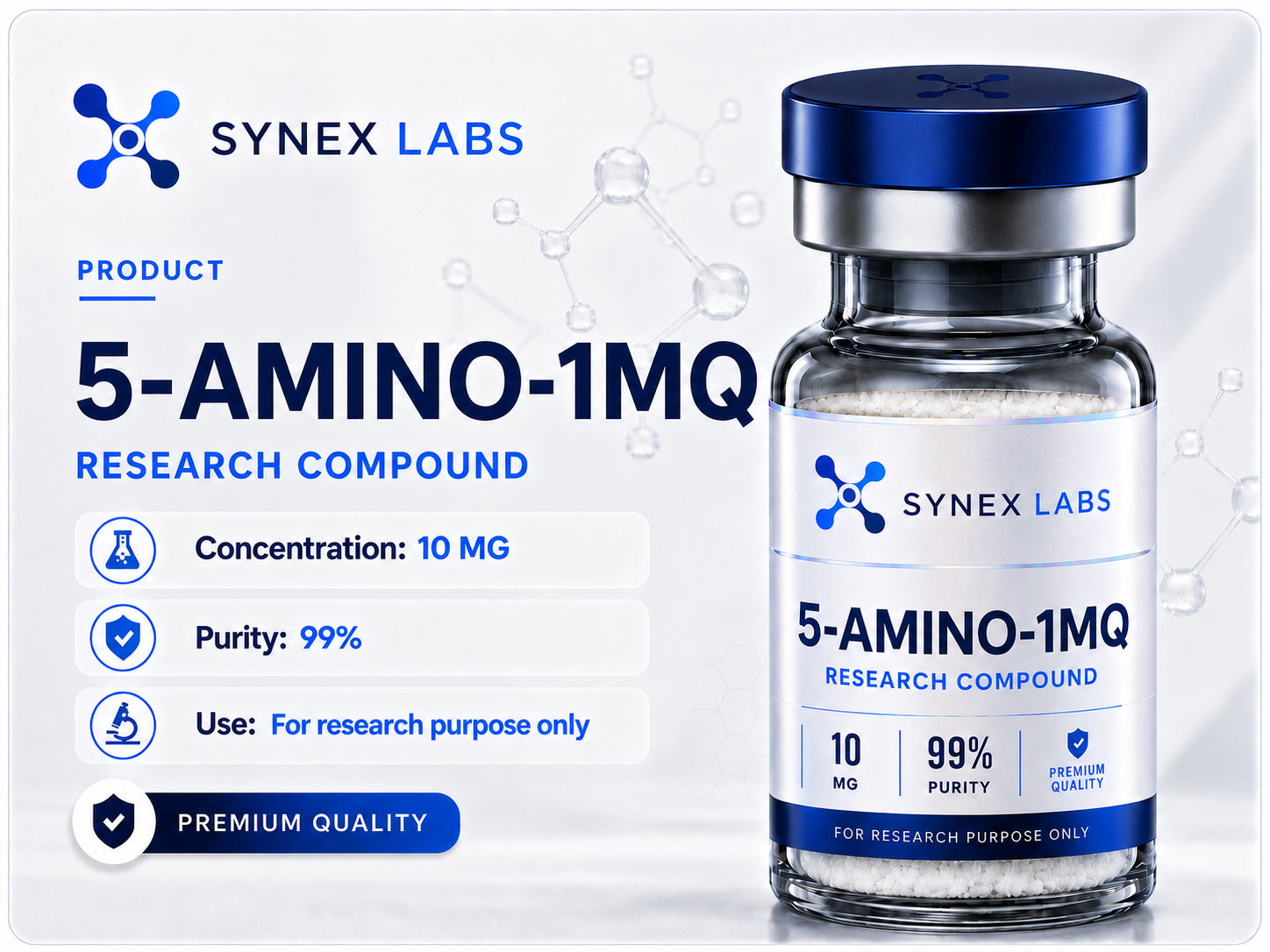 5-AMINO-1MQ – 10mg