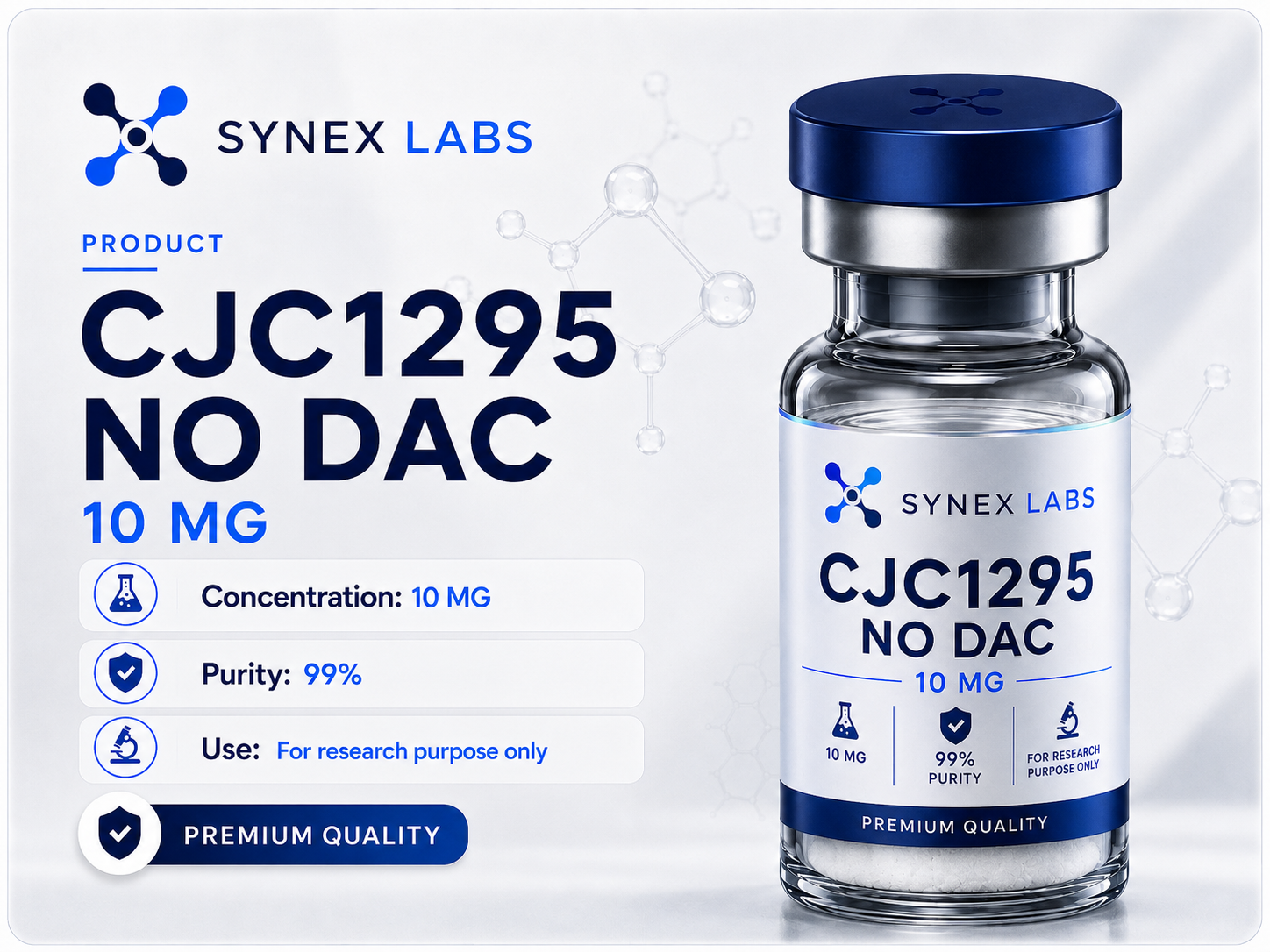 CJC1295 NO DAC – 10mg